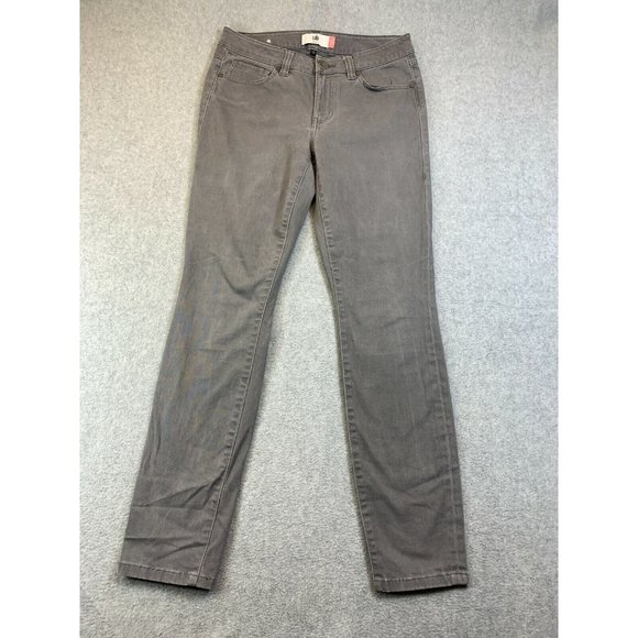 CAbi Denim - Cabi Jeans Womens 6 Gray High And Skinny Fit Stretch 5 Pocket Denim Style 3565